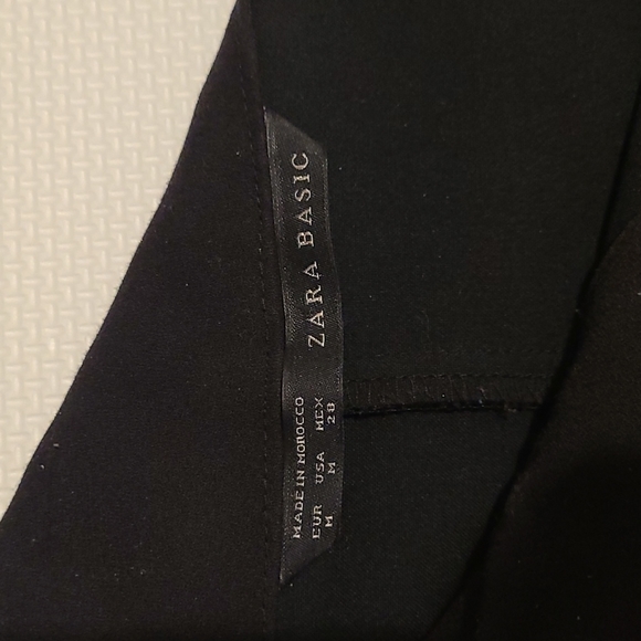 Black Zara Dress size M - Picture 2 of 5